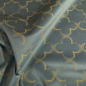 Burch Mantel Aqua Blue Upholstery Fabric