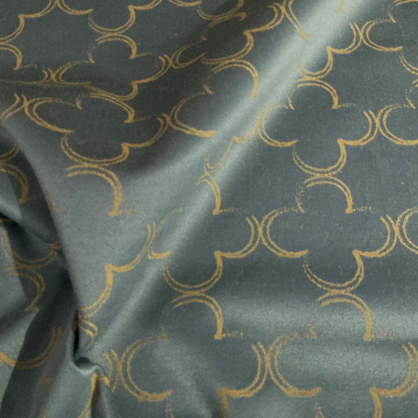 Burch Mantel Aqua Blue Upholstery Fabric
