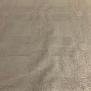 Burch Puzzles Ivory White Upholstery Fabric