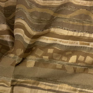Blast Off Khaki Beige Upholstery Fabric