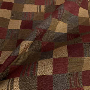 Trail Runner Spice Red Upholstery Fabric