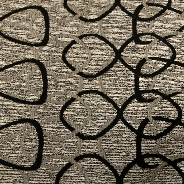 Regal Interlude Sterling Geometric Upholstery Fabric