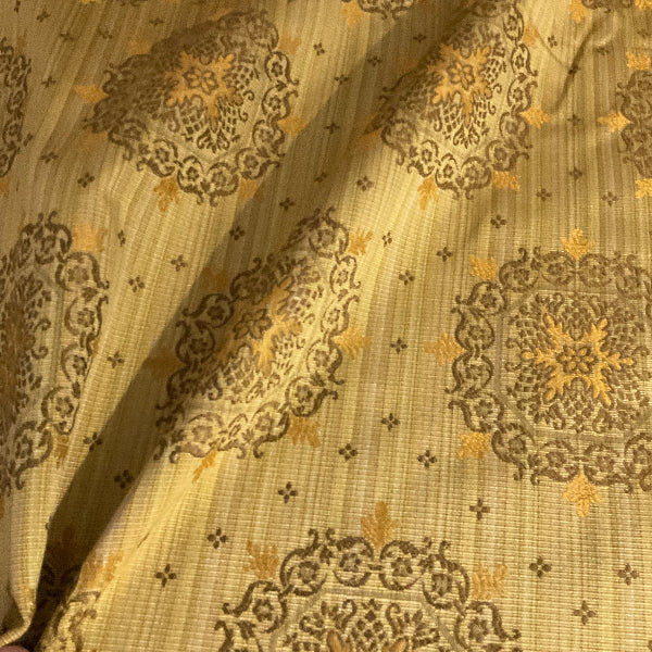 Burch Starlet Golden Gold Upholstery Fabric
