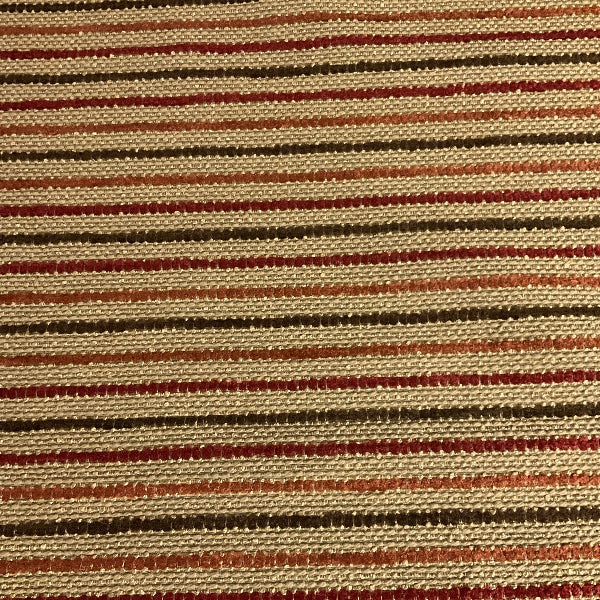 Valdese Antique Stripe Beige Upholstery Fabric