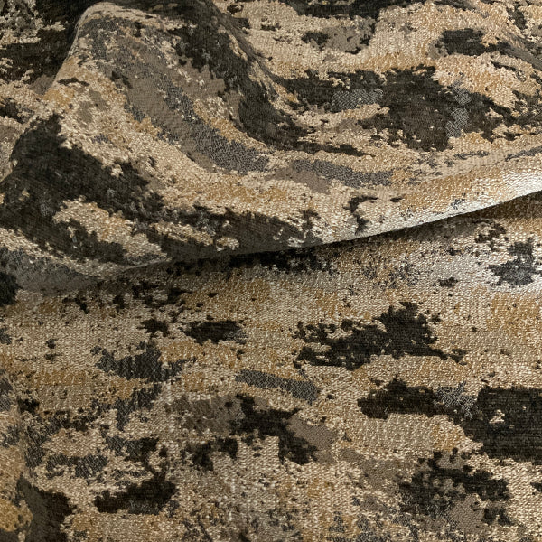 Regal Twilight Mist Abstract Upholstery Fabric