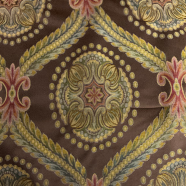 Burch Monarchy Chocolate Brown Upholstery Fabric