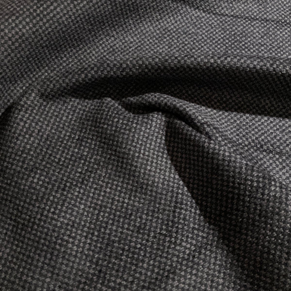 Dark Gray Chenille Tweed Upholstery Fabric
