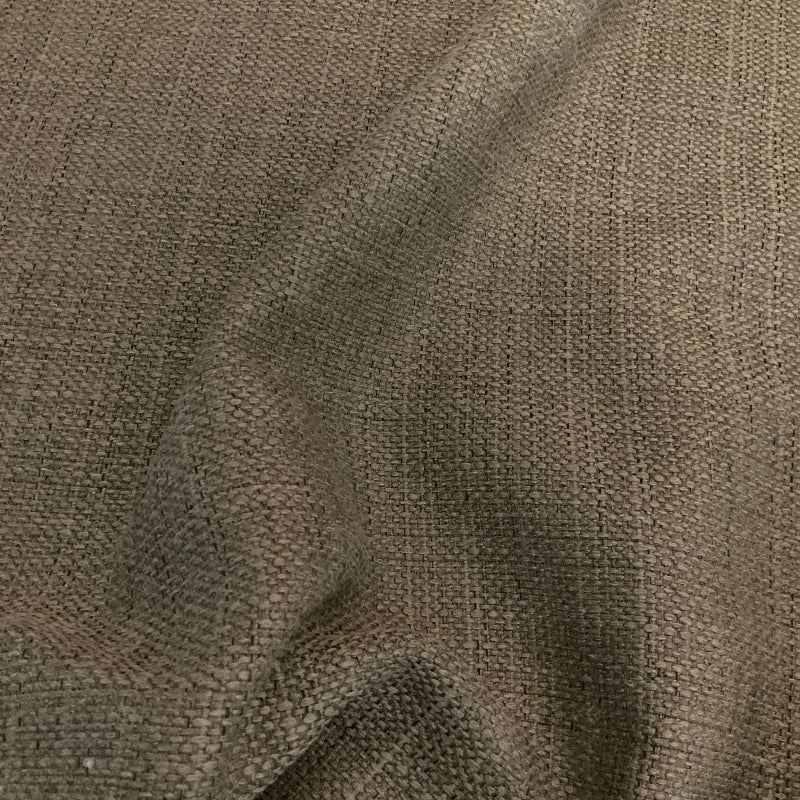 Delano Graphite Solid Gray Tweed Upholstery Fabric