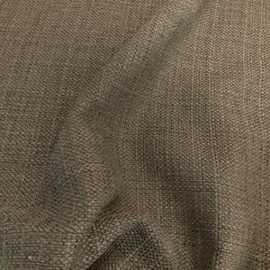 Delano Graphite Solid Gray Tweed Upholstery Fabric