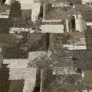 Denali Storm Gray Geometric Upholstery Fabric
