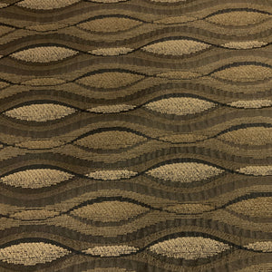 Donley Camel Brown Stripe Upholstery Fabric