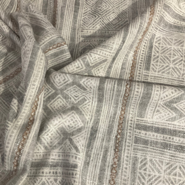 Richloom Fabrics Inlet Concrete Gray Upholstery Fabric