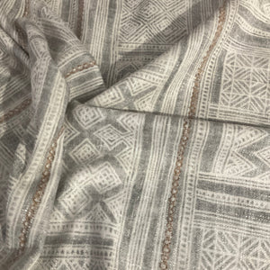 Richloom Fabrics Inlet Concrete Gray Upholstery Fabric