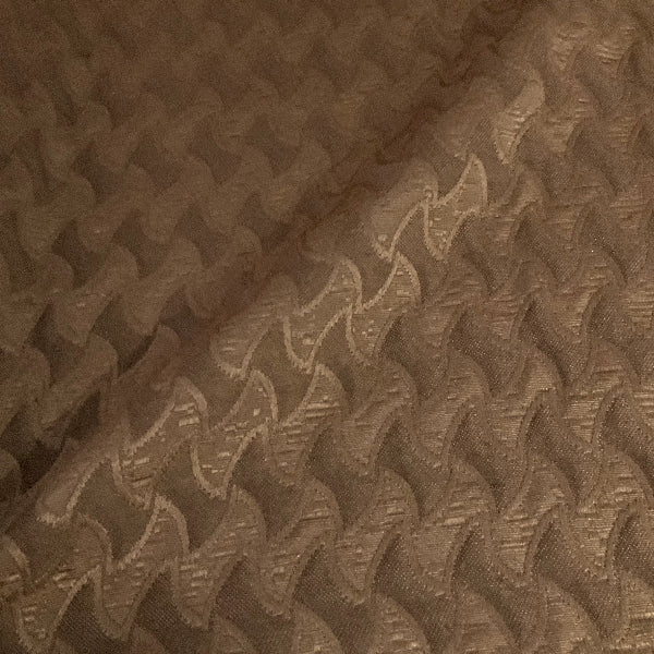 Seesaw Peat Brown Upholstery Fabric