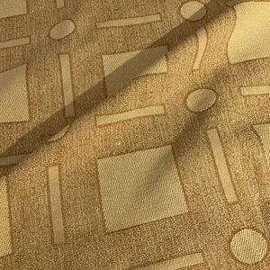 Burch Puzzles Butter Yellow Upholstery Fabric