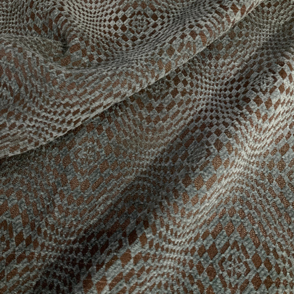 Burch Bud Peacock Blue Upholstery Fabric