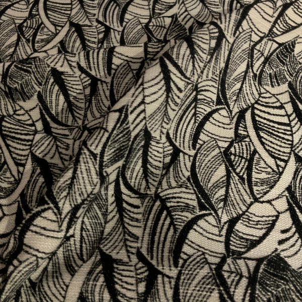 Burch Howey Noir Black Upholstery Fabric