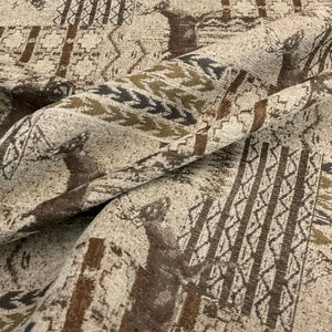 Regal Burnham Fawn Beige Upholstery Fabric
