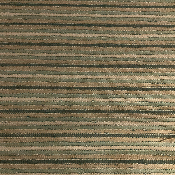 Ramtex Fabrics Green Tea Stripe Upholstery Fabric