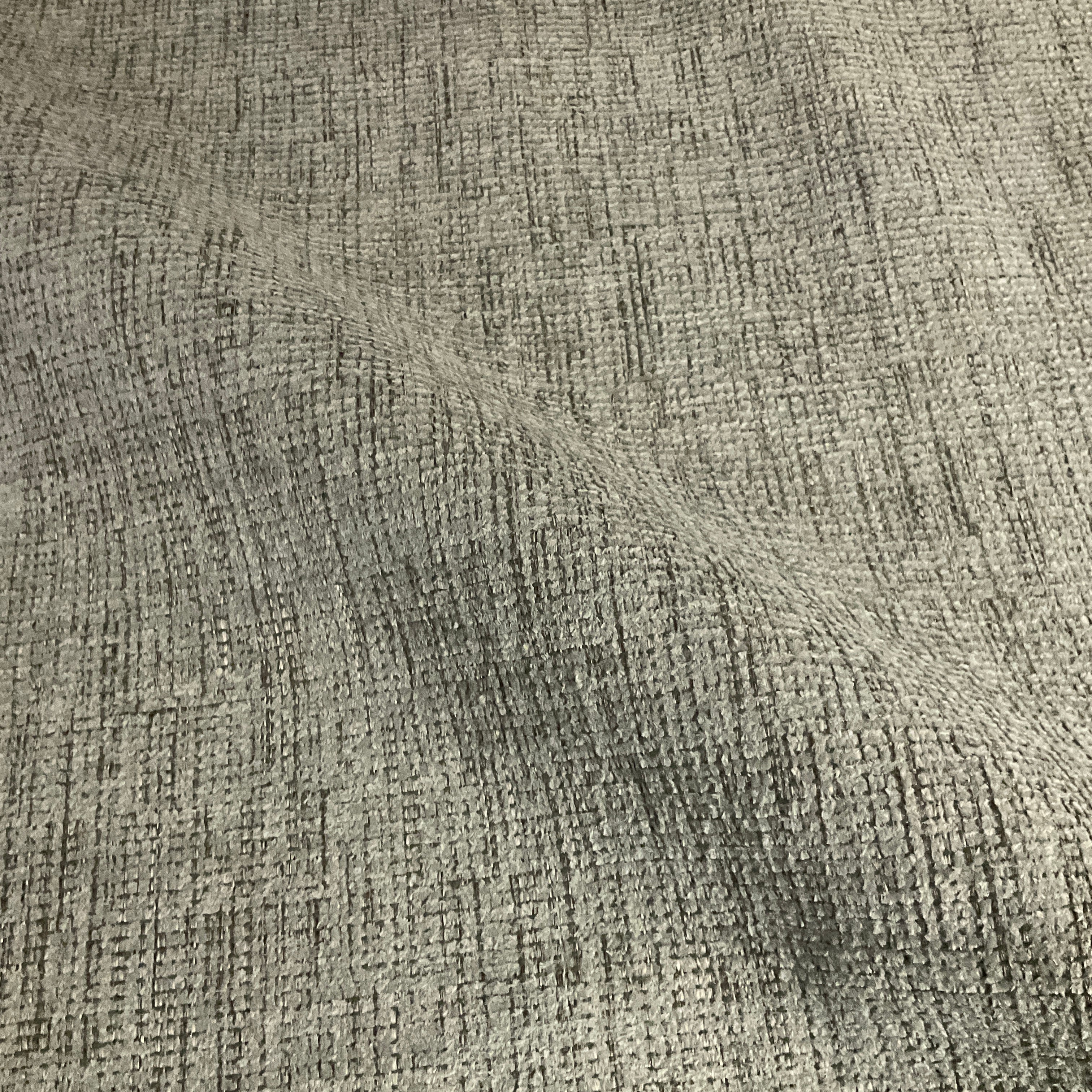 Antique Jade Gray Blue Chenille Designer Upholstery Fabric