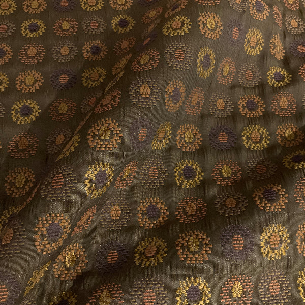 Swavelle Merry Go Round Brown Upholstery Fabric