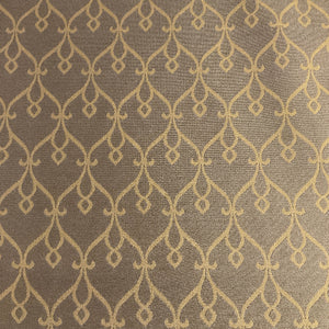 Flow Silver Gray Scrollwork Design Upholstery Fabric