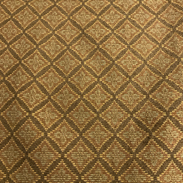 Fowler Brown Diamond Design Upholstery Fabric