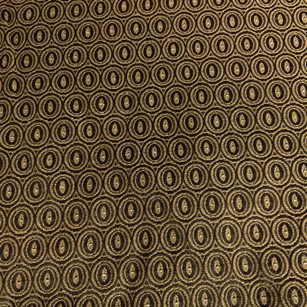 Geo Mahogany Brown Geometric Upholstery Fabric