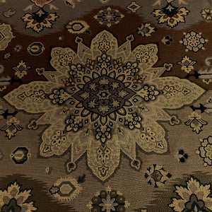 Getty Brown Tapestry Design Upholstery Fabric