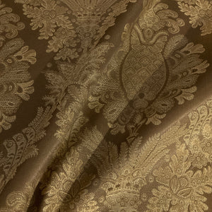 Green Gold Victorian Design Tapestry Upholstery Fabric