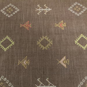 Huntsdale Coffee Brown Southwest Upholstery Fabric