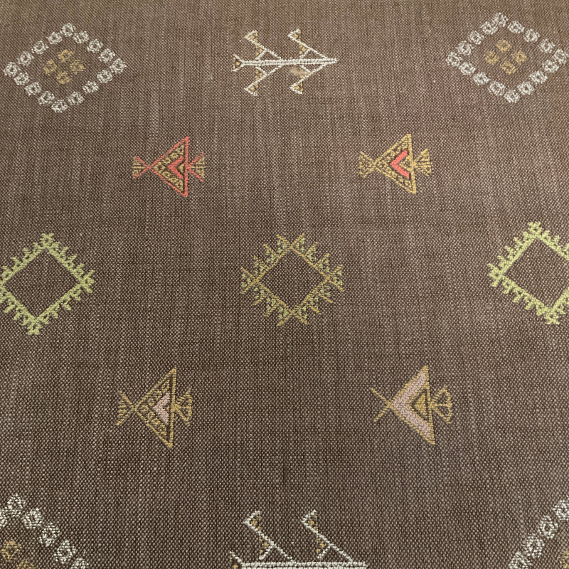 Huntsdale Coffee Brown Southwest Upholstery Fabric