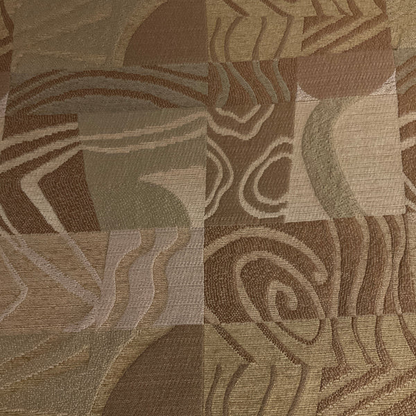 Jury Sand Brown Beige Geometric Upholstery Fabric