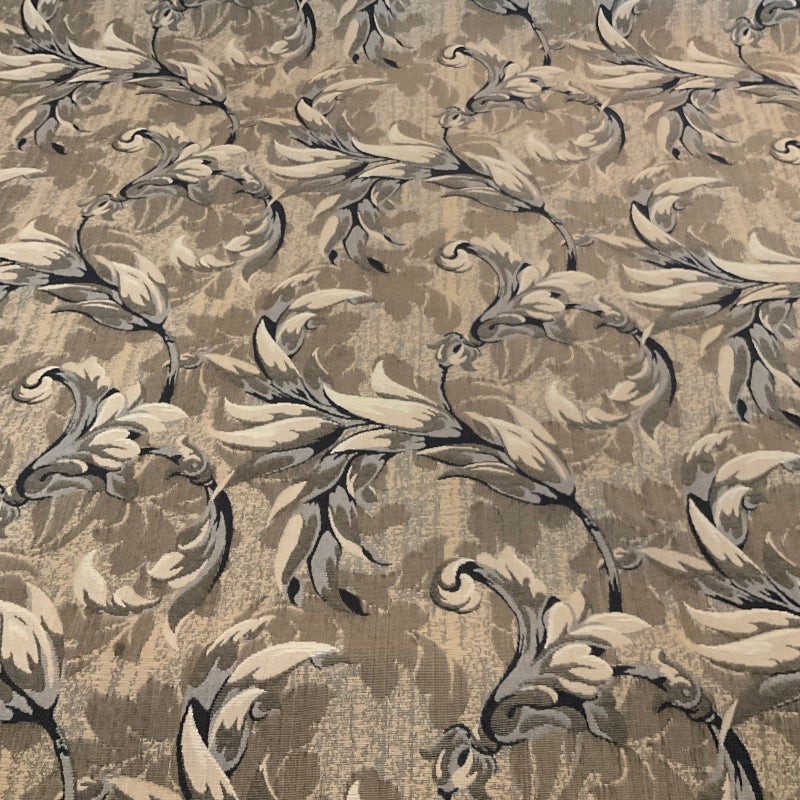 Kensington Garden Harvest Beige Floral Upholstery Fabric