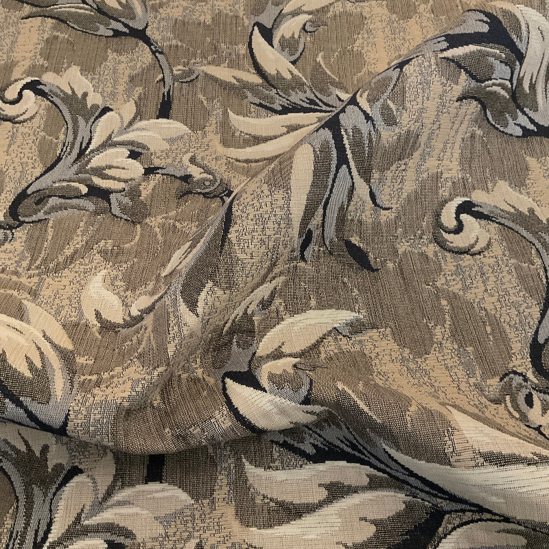 Kensington Garden Harvest Beige Floral Upholstery Fabric