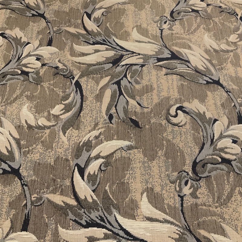 Kensington Garden Harvest Beige Floral Upholstery Fabric