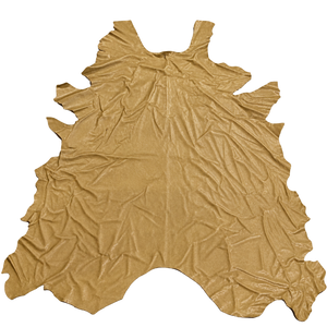 Khaki Tan Leather Full Whole Cow Hide Upholstery