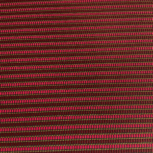 Knoll Sutton Claret Red Stripe Upholstery Fabric