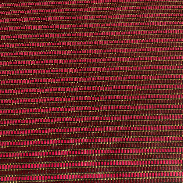 Knoll Sutton Claret Red Stripe Upholstery Fabric