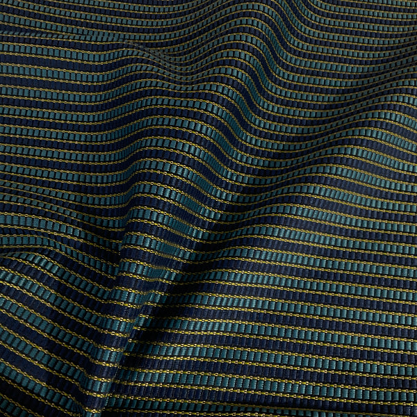 Knoll Sutton Lilypond Blue Stripe Upholstery Fabric
