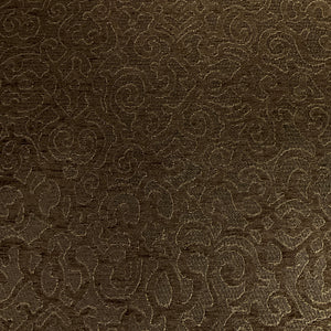Lazenby Twig Brown Raised Chenille Upholstery Fabric