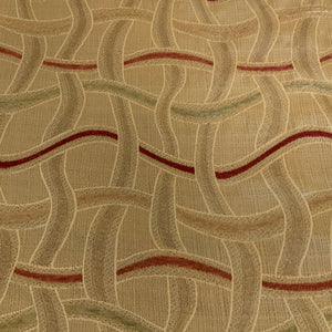 Maui Fiesta Beige Geometric Upholstery Fabric