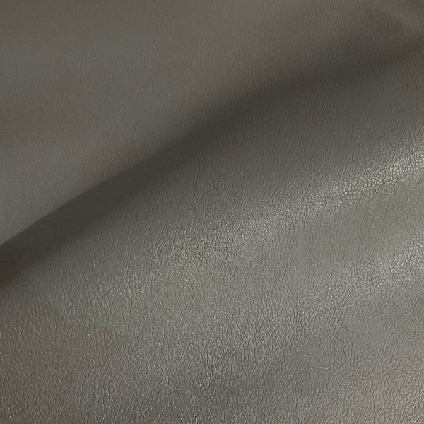 Medium Gray Leather Grain Upholstery Vinyl