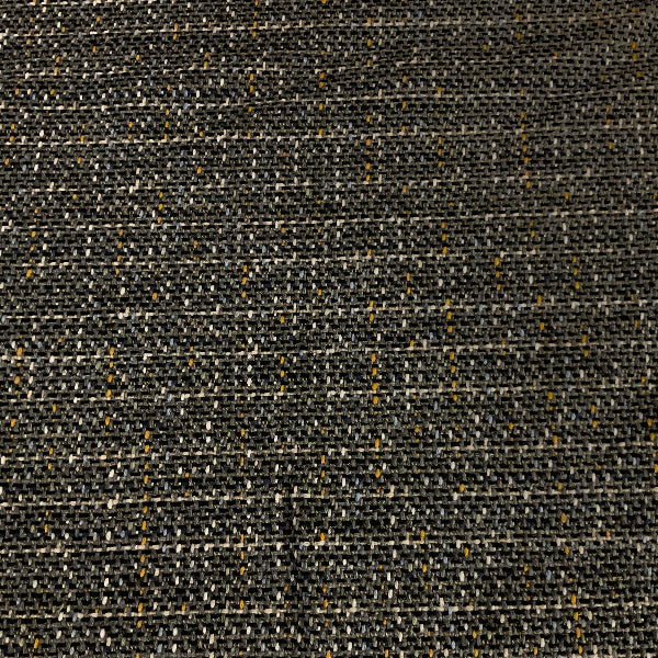 Mingled Slate Gray Tweed Upholstery Fabric