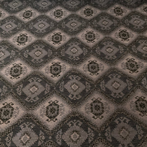 Mini Colorado Onyx Gray Chenille Southwest Upholstery Fabric