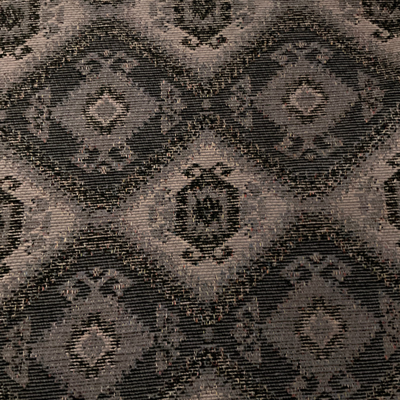 Mini Colorado Onyx Gray Chenille Southwest Upholstery Fabric