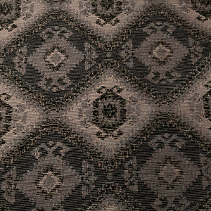 Mini Colorado Onyx Gray Chenille Southwest Upholstery Fabric