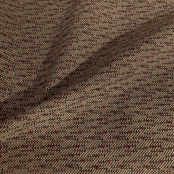Multi Colored Beige Tweed Upholstery Fabric