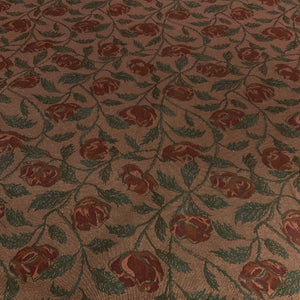Pink Green Rose Floral Desinger Upholstery Fabric