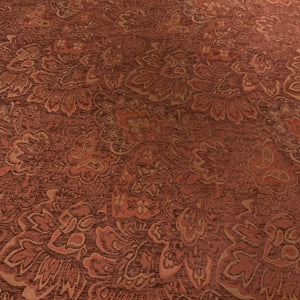 Rebecca Paprika Red Paisley Upholstery Fabric
